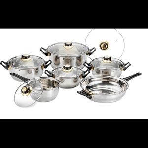 12 PIECES, COOKWARE SET